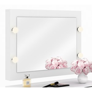 Espelho Camarim De Parede PE2006 Branco Tecno Mobili