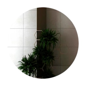 Espelho Redondo 60 cm BN3640 Metalizado Tecno Mobili Espelho Redondo 60 cm BN3640 Metalizado Tecno Mobili