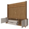 Estante Home Para TV 70 Pol Cannes 215 cm Cedro Off White DCASA