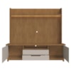 Estante Home Para TV 70 Pol Cannes 215 cm Cedro Off White DCASA