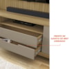 Estante Home Para TV 70 Pol Cannes 215 cm Hannover Fendi DCASA