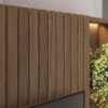 Estante Home Ripado Tv 82 Pol 240 cm Cancun Amendoa Colibri