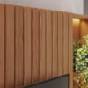 Estante Home Ripado Tv 82 Pol 240 cm Cancun Freijo Off White Matte Colibri