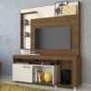 Estante Home Tv 50 Pol 1 Porta 160 cm Icaro Naturale Off White MADETEC
