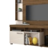 Estante Home Tv 50 Pol 1 Porta 160 cm Icaro Naturale Off White MADETEC