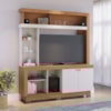 Estante Home Tv 50 Pol 2 Portas 161 cm Valenca Freijo Off White Colibri