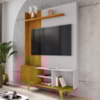 Estante Home Tv 55 Pol 136 cm Corumbau Naturalle Off White BECHARA
