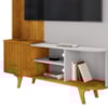 Estante Home Tv 55 Pol 136 cm Corumbau Naturalle Off White BECHARA