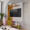Estante Home Tv 55 Pol 136 cm Corumbau Naturalle Off White BECHARA