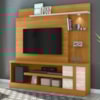 Estante Home Tv 55 Pol 2P 181 cm Alan Cinamomo Off White MADETEC