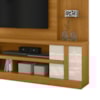 Estante Home Tv 55 Pol 2P 181 cm Alan Cinamomo Off White MADETEC