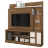 Estante Home Tv 55 Pol 2P 181 cm Alan Naturale Off White MADETEC