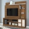 Estante Home Tv 55 Pol 2P 181 cm Alan Naturale Off White MADETEC