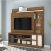 Estante Home Tv 55 Pol 2P 181 cm Alan Naturale Off White MADETEC