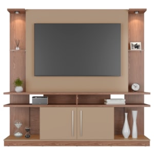 Estante Home Tv 55 Pol Com LED 180 cm York Fendi Freijo BECHARA