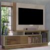 Estante Home Tv 60 Pol 200 cm Frizz Plus Fend Naturale MADETEC