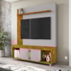 Estante Home Tv 65 Pol 160 cm Maragogi Naturalle Off White BECHARA