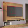 Estante Home Tv 65 Pol 180 cm 2 Portas Humaita Freijo Cinza Colibri