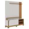 Estante Home Tv 65 Pol 2 Portas 152 cm Jurere Off White Matte Freijo Colibri