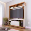 Estante Home Tv 65 Pol 2 Portas 160 cm Belaya Freijo Off White Matte Colibri