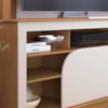 Estante Home Tv 65 Pol 2 Portas 160 cm Belaya Freijo Off White Matte Colibri