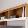 Estante Home Tv 65 Pol 2 Portas 160 cm Belaya Freijo Off White Matte Colibri
