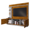 Estante Home Tv 65 Pol 201 cm Atlanta Naturalle Off White BECHARA
