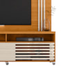 Estante Home Tv 65 Pol 2P 182 cm Frizz Cinamomo Off White MADETEC