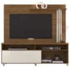 Estante Home Tv 65 Pol 2P 182cm Frizz Naturale Off White MADETEC