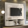 Estante Home Tv 65 Pol 2P 183 cm Daytona Calacata Off White MADETEC