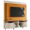 Estante Home Tv 65 Pol 2P 183 cm Daytona Cinamomo Off White MADETEC