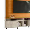 Estante Home Tv 65 Pol 2P 183 cm Daytona Cinamomo Off White MADETEC