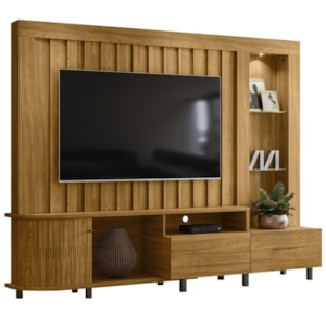 Estante Home Tv 70 Pol 243 cm Le Mans Cumaru MADETEC