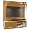 Estante Home Tv 75 Pol 160 cm 1 Porta Ares Cinamomo Off White MADETEC