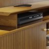 Estante Home Tv 75 Pol 160 cm 1 Porta Ares Cumaru MADETEC