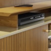 Estante Home Tv 75 Pol 160 cm 1 Porta Ares Cumaru Opala MADETEC