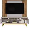 Estante Home Tv 75 Pol 180 cm Atalaia Cinamomo Off White BECHARA