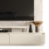 Estante Home Tv 75 Pol 183 cm Apolo Calacata Off White MADETEC
