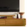 Estante Home Tv 75 Pol 183 cm Apolo Cinamomo Off White MADETEC