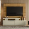 Estante Home Tv 75 Pol 183 cm Apolo Cumaru Opala MADETEC