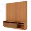 Estante Home Tv 75 Pol 200 cm 2 Portas Jordao Freijo Colibri
