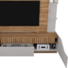 Estante Home Tv 75 Pol 210 cm Dallas Cinamomo Off White BECHARA