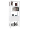 Estante Livreiro 1 Porta 166X63 cm Branco ARLY