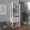 Estante Livreiro 1 Porta 166X63 cm Branco ARLY