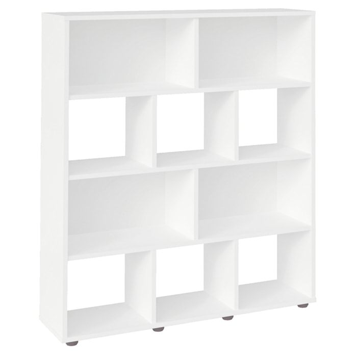 Estante Livreiro 10 Nichos 109X91 cm Branco ARLY