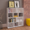 Estante Livreiro 10 Nichos 109X91 cm Branco ARLY