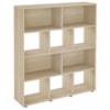 Estante Livreiro 10 Nichos 109X91 cm Naturale ARLY