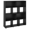 Estante Livreiro 10 Nichos 109X91 cm Preto ARLY
