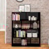 Estante Livreiro 10 Nichos 109X91 cm Preto ARLY