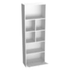 Estante Livreiro 4 Prateleiras 180X60 B37 Branco NOVAM